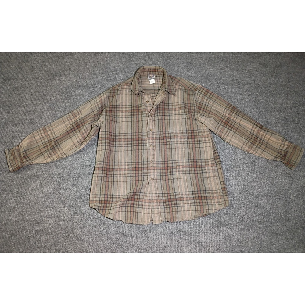 Vortex Men's Button Down Shirt Size Large